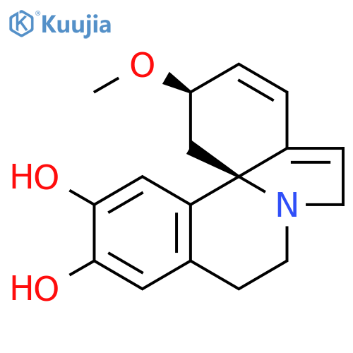 3,15,16-trimethoxy-1,2,6,7-tetradehydroerythrinan structure