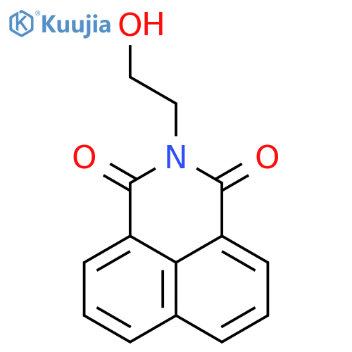 3-(2-hydroxyethyl)-3-azatricyclo7.3.1.0^{5,13}trideca-1(13),5,7,9,11-pentaene-2,4-dione structure
