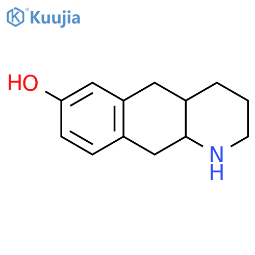 Benzo[g]quinolin-7-ol, 1,2,3,4,4a,5,10,10a-octahydro-, cis- structure