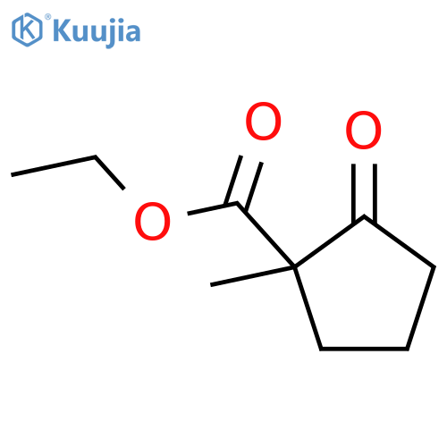 ethyl 1-methyl-2-oxocyclopentane-1-carboxylate structure