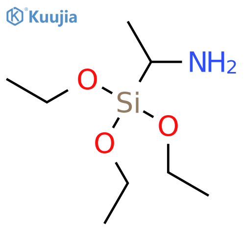Ethanamine, 1-(triethoxysilyl)- structure