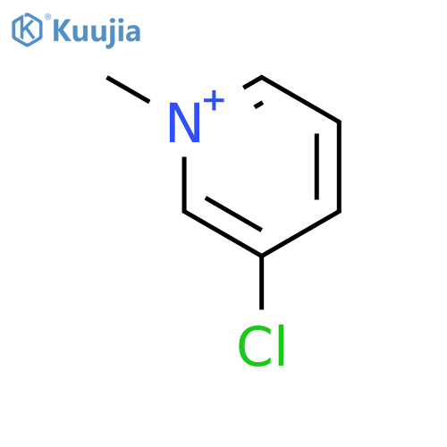 PYRIDINIUM, 3-CHLORO-1-METHYL- structure