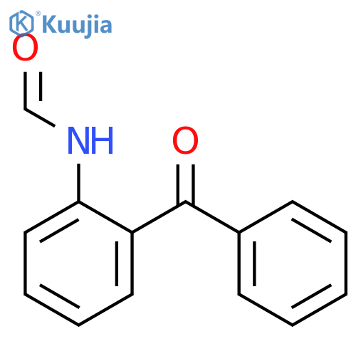 Formamide, N-(2-benzoylphenyl)- structure