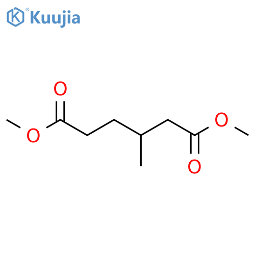 Hexanedioic acid, 3-methyl-, dimethyl ester structure