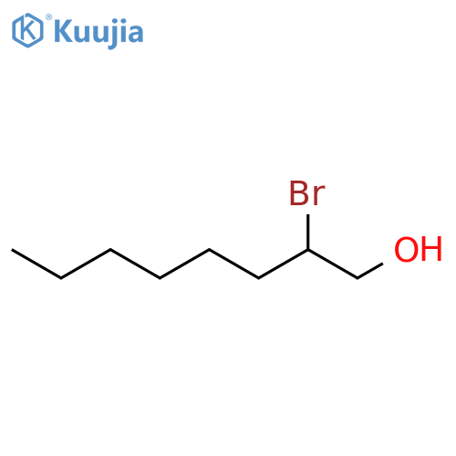 1-Octanol, 2-bromo- structure