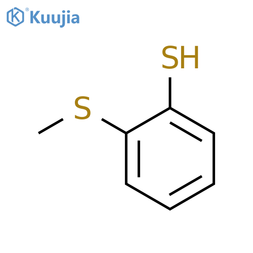 2-(methylsulfanyl)benzene-1-thiol structure