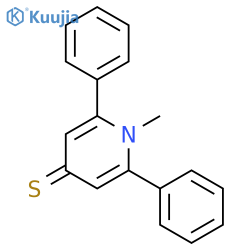 4(1H)-PYRIDINETHIONE, 1-METHYL-2,6-DIPHENYL- structure