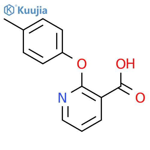 2-(p-Tolyloxy)nicotinic acid structure