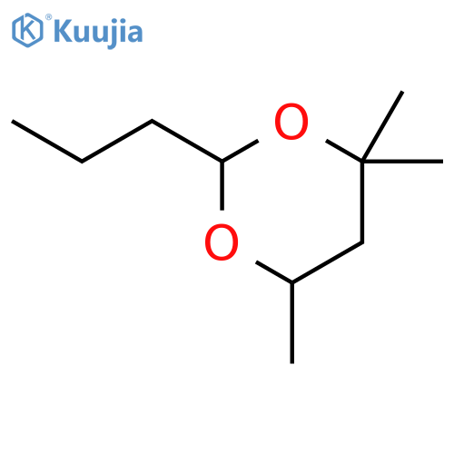 1,3-Dioxane,4,4,6-trimethyl-2-propyl- structure