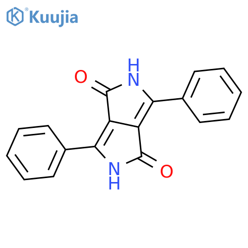3,6-Diphenyl-2,5-dihydropyrrolo3,4-cpyrrole-1,4-dione structure