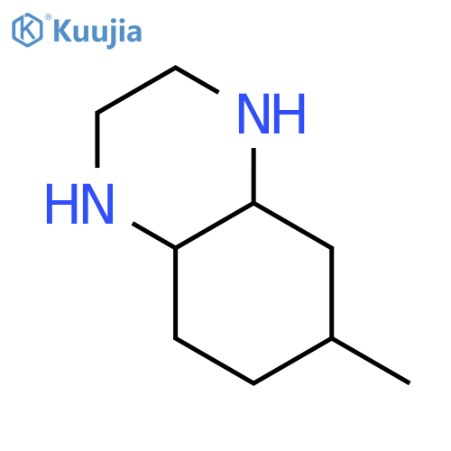 Quinoxaline,decahydro-6-methyl- structure