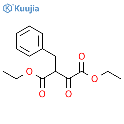 Butanedioic acid,2-oxo-3-(phenylmethyl)-, 1,4-diethyl ester structure