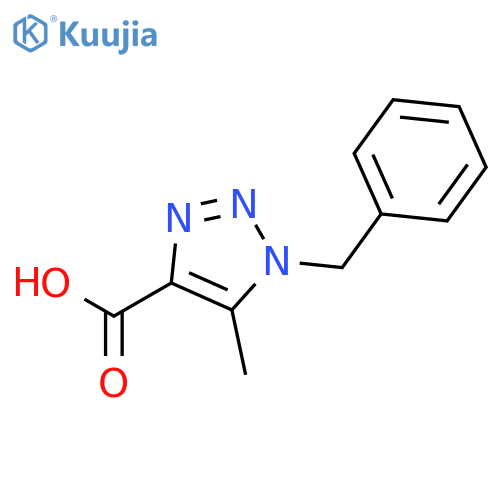 1-Benzyl-5-methyl-1H-1,2,3triazole-4-carboxylic Acid structure