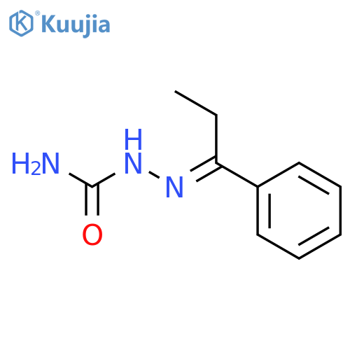 (1-phenylpropylideneamino)urea structure