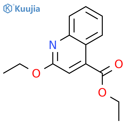 ethyl 2-ethoxyquinoline-4-carboxylate structure