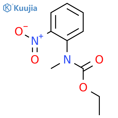 Carbamic acid, methyl(2-nitrophenyl)-, ethyl ester structure