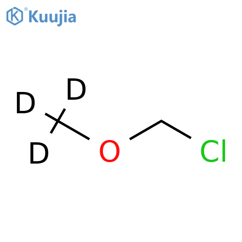 (chloromethoxy)(2H3)methane structure