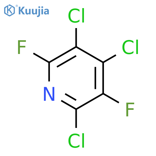 Pyridine, 2,4,5-trichloro-3,6-difluoro- structure