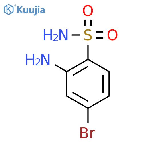 2-Amino-4-Bromobenzenesulphonamide structure