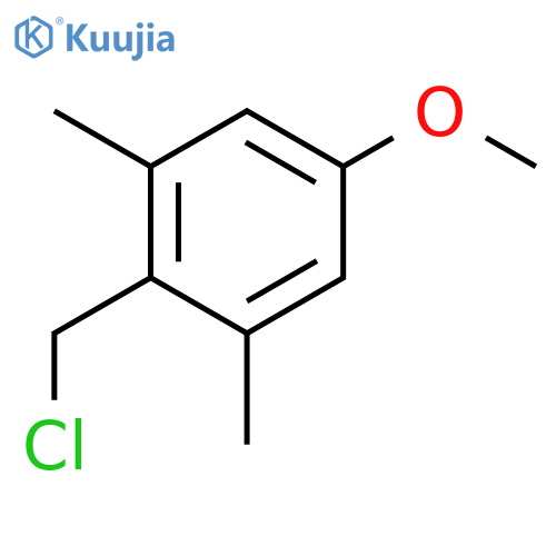 2-(chloromethyl)-5-methoxy-1,3-dimethylbenzene structure