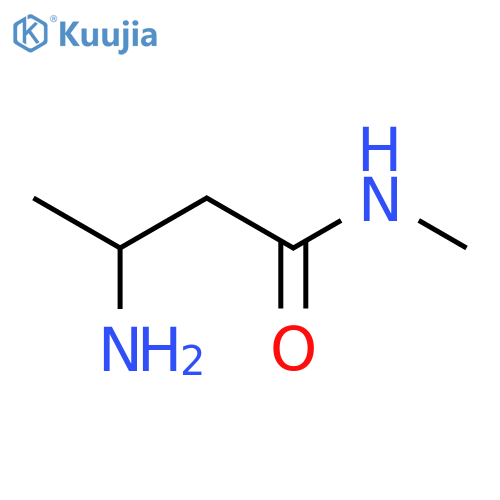 3-amino-N-methylbutanamide structure