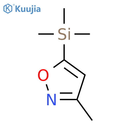3-Methyl-5-trimethylsilanyl-isoxazole structure