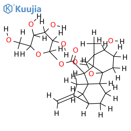 beta-D-Glucopyranosyl ester-Gibberellin A4 structure