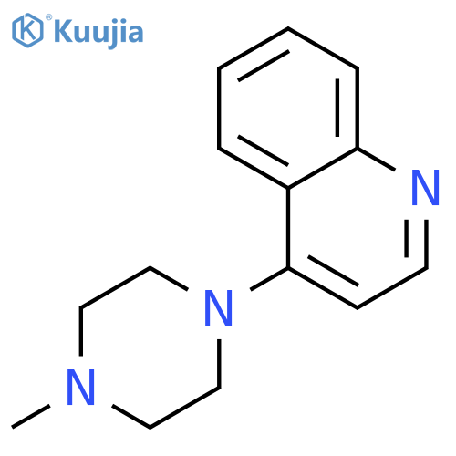 4-(4-methylpiperazin-1-yl)quinoline structure
