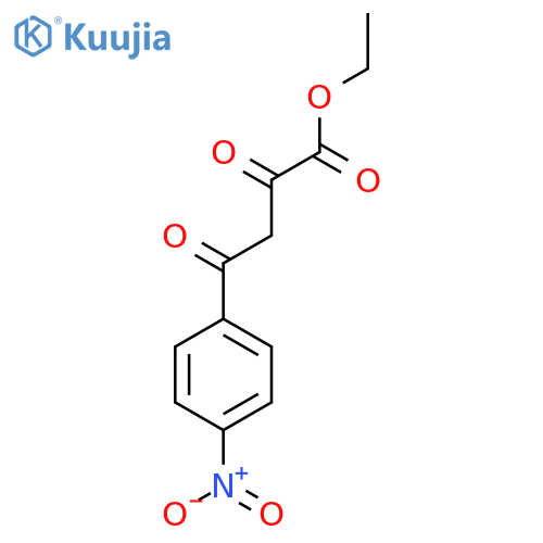 Ethyl 4-(4-nitrophenyl)-2,4-dioxobutanoate structure
