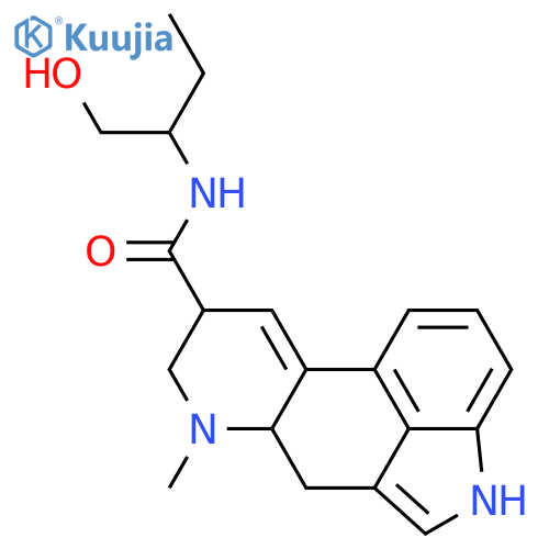 Ergoline-8-carboxamide, 9,10-didehydro-N-[1-(hydroxymethyl)propyl]-6-methyl-, (8α)- (9CI) structure