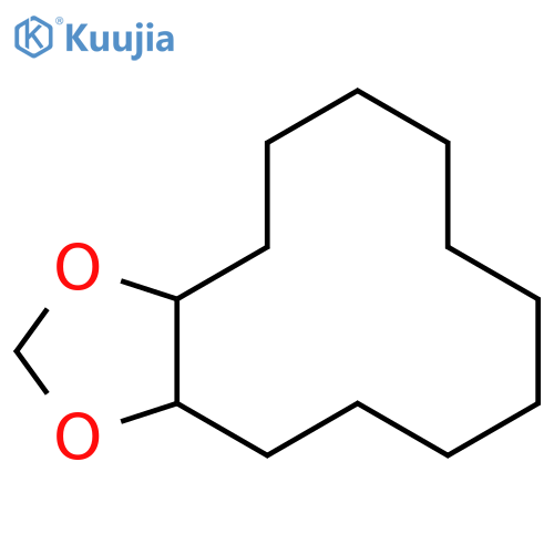 Cyclododeca-1,3-dioxole, dodecahydro- structure