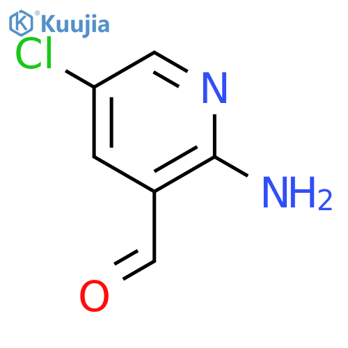 2-Amino-5-chloronicotinaldehyde structure
