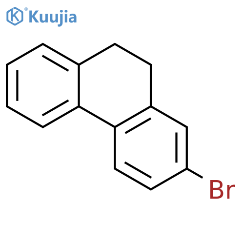 Phenanthrene, 2-bromo-9,10-dihydro- structure