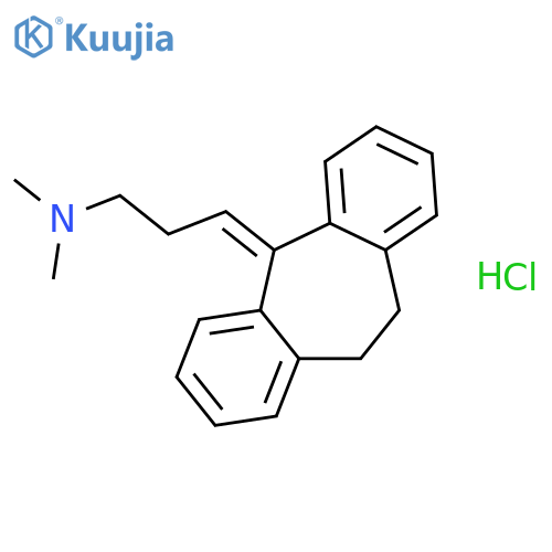 Amitriptyline hydrochloride structure