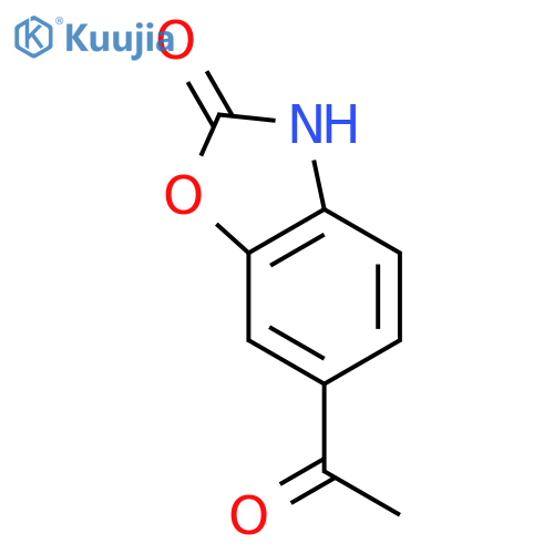 6-Acetyl-2-benzoxazolinone structure