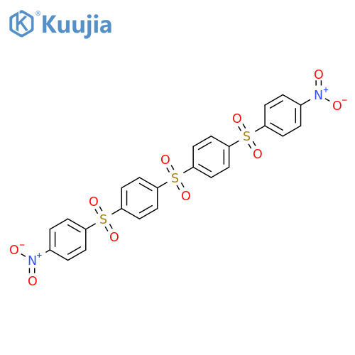 Benzene, 1,1'-sulfonylbis[4-[(4-nitrophenyl)sulfonyl]- structure
