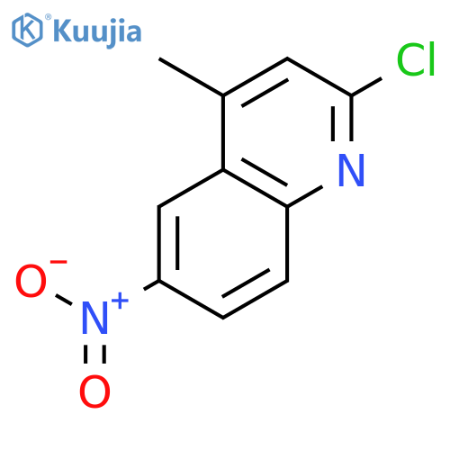 2-chloro-4-methyl-6-nitroquinoline structure