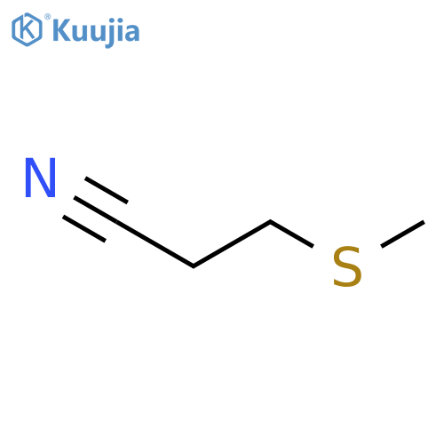 3-(Methylthio)propanenitrile structure