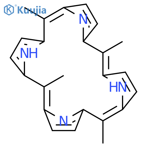 21H,23H-PORPHINE, 5,10,15,20-TETRAMETHYL- structure