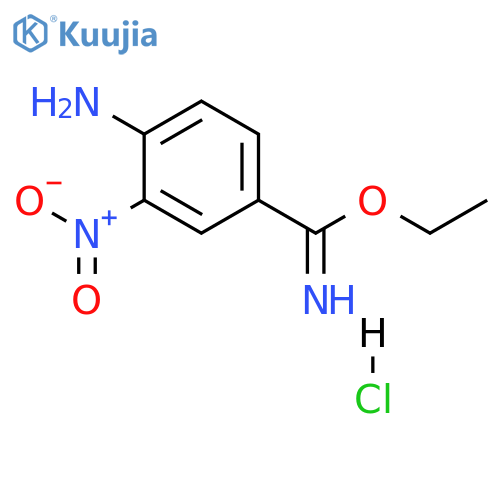 Ethyl 4-Amino-3-nitrobenzimidate Hydrochloride structure
