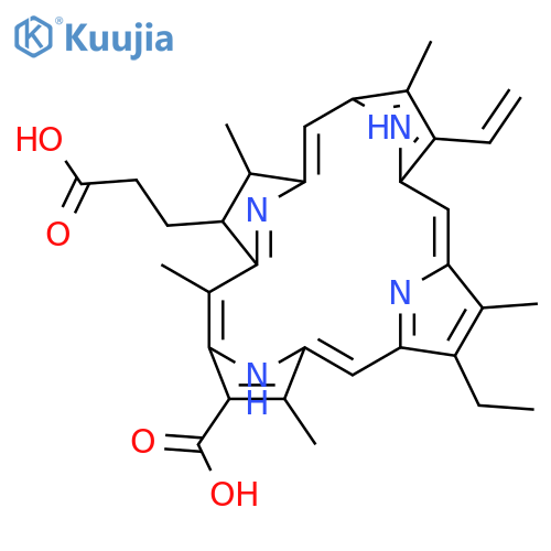 Chlorin e4 structure