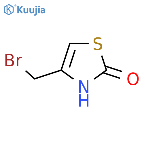 4-(Bromomethyl)thiazol-2(3H)-one structure