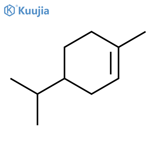 1-methyl-4-isopropyl-1-cyclohexene structure