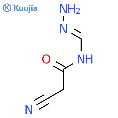 Acetamide,N-(aminoiminomethyl)-2-cyano- structure