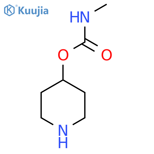 piperidin-4-yl N-methylcarbamate structure