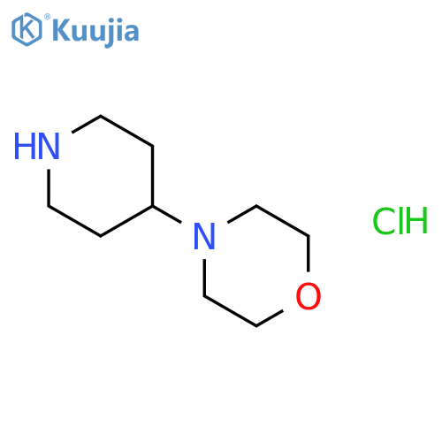 4-(4-Piperidinyl)morpholine dihydrochloride structure