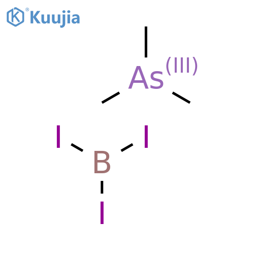 Trimethylarsine; BI3 complex (1:1) structure