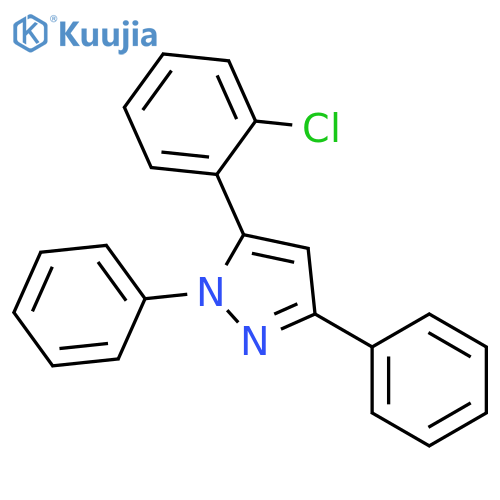 1,3-Diphenyl-5-(2-chlorophenyl)pyrazole structure
