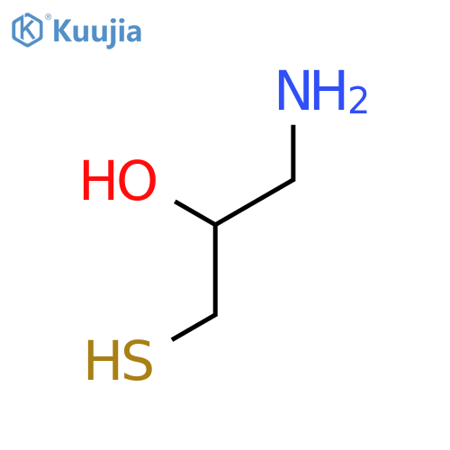 2-PROPANOL, 1-AMINO-3-MERCAPTO- structure
