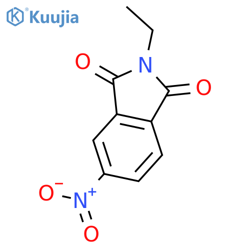 1H-Isoindole-1,3(2H)-dione, 2-ethyl-5-nitro- structure